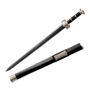 无双汉剑 八面汉剑 龙泉沈广隆沈州 传统汉唐剑 花纹钢剑 未开刃