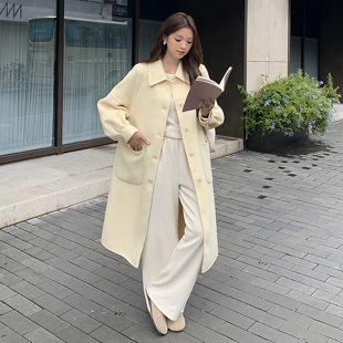 k298 现货首发双面羊毛呢大衣p198