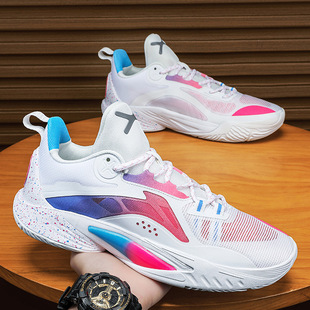 奥莱专柜闪击10篮球鞋男鞋后卫实战青少年球鞋利刃女子低帮儿童春