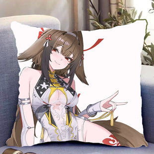 叶瞬光周边双面抱枕绝区零照片带枕芯靠枕靠垫枕头生日礼物可定制