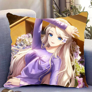 礼物 靠枕靠垫带枕芯定制二次元 SOUL乃琳Eileen双面抱枕周边同款