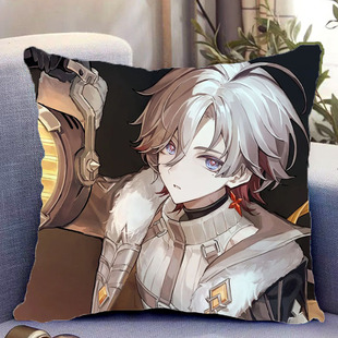 叶洛亚原神周边双面抱枕同款照片带枕芯靠枕靠垫枕头生日礼物定制
