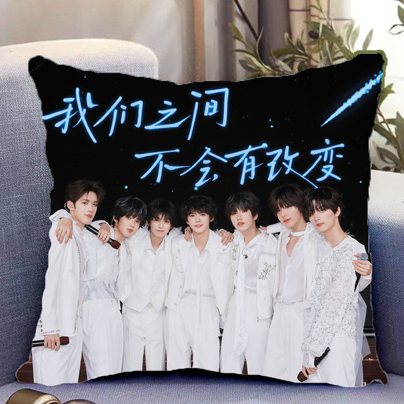 TF家族四代周边双面抱枕礼物定制图片