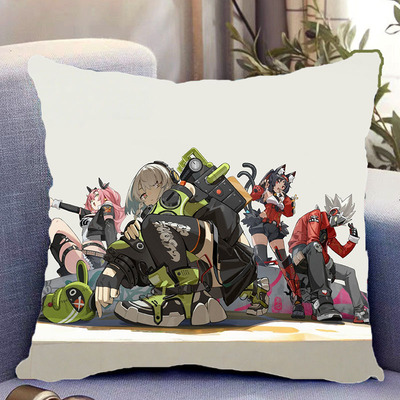 绝区零狡兔屋周边双面抱枕带枕芯