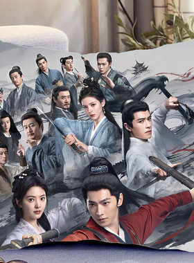 雨霖铃展昭周边双面抱枕杨洋枕头