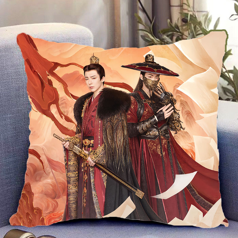 刘宇宁周边双面抱枕书卷一梦照片