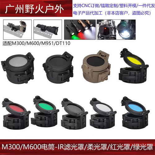 系列战术强光电筒保护专用