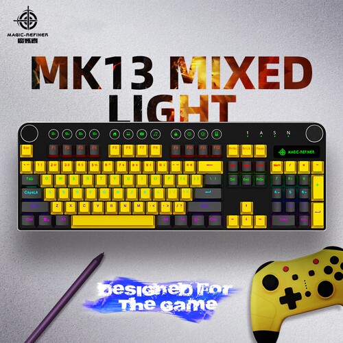 徐老师外设魔炼者MK13机械键盘有线无线蓝牙三模电脑办公电竞游戏