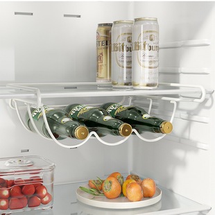 欧兰摩尔创意铁艺日用家居厨房收纳挂架冰箱收纳架置物架啤酒架