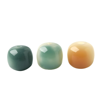 炭烧白玉菩提根手链散珠子配珠