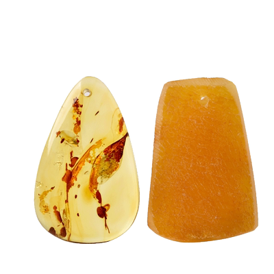 纯天然原石蜜蜡吊坠花珀真品