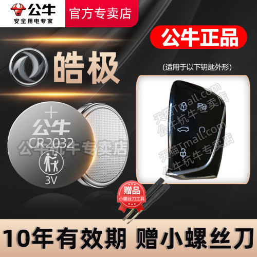 东风风神皓极汽车钥匙电池