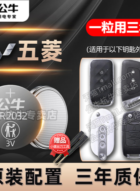 适用五菱宏光PLUS星辰星光S星驰征程佳辰凯捷缤果Air ev晴空MINIEV Nano S3 PLUS 730微旅车钥匙电池CR2032