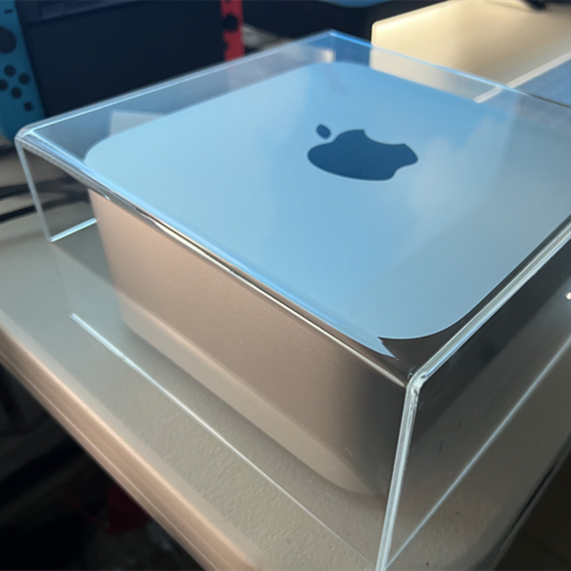 苹果MacStudio桌面亚克力防尘罩