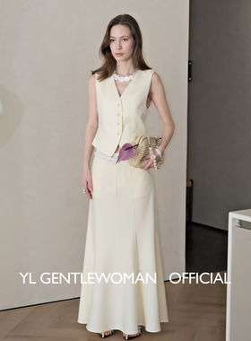 Serein Kare｜法式鱼尾半裙梨形身材显瘦半身长裙抗皱西装马甲