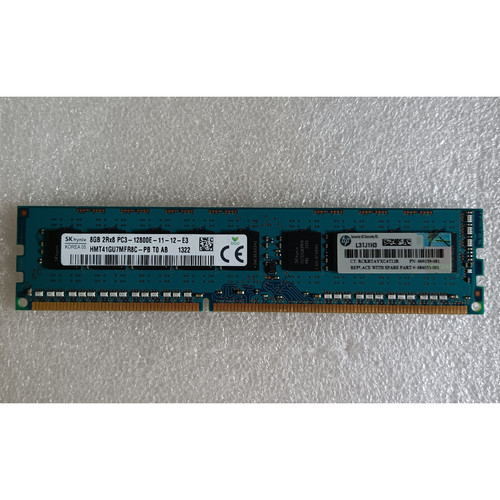 SK 海力士 8G DDR3 1600 纯ECC PC3-12800E内存HMT41GU7MFR8C-PB