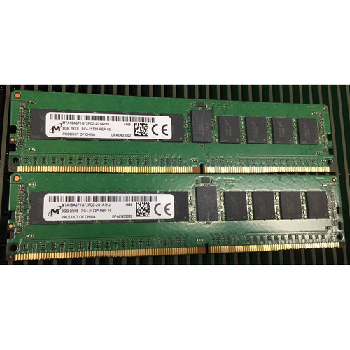 镁光 8G DDR4 2133 2RX8 ECC REG PC4-2133P  服务器内存条