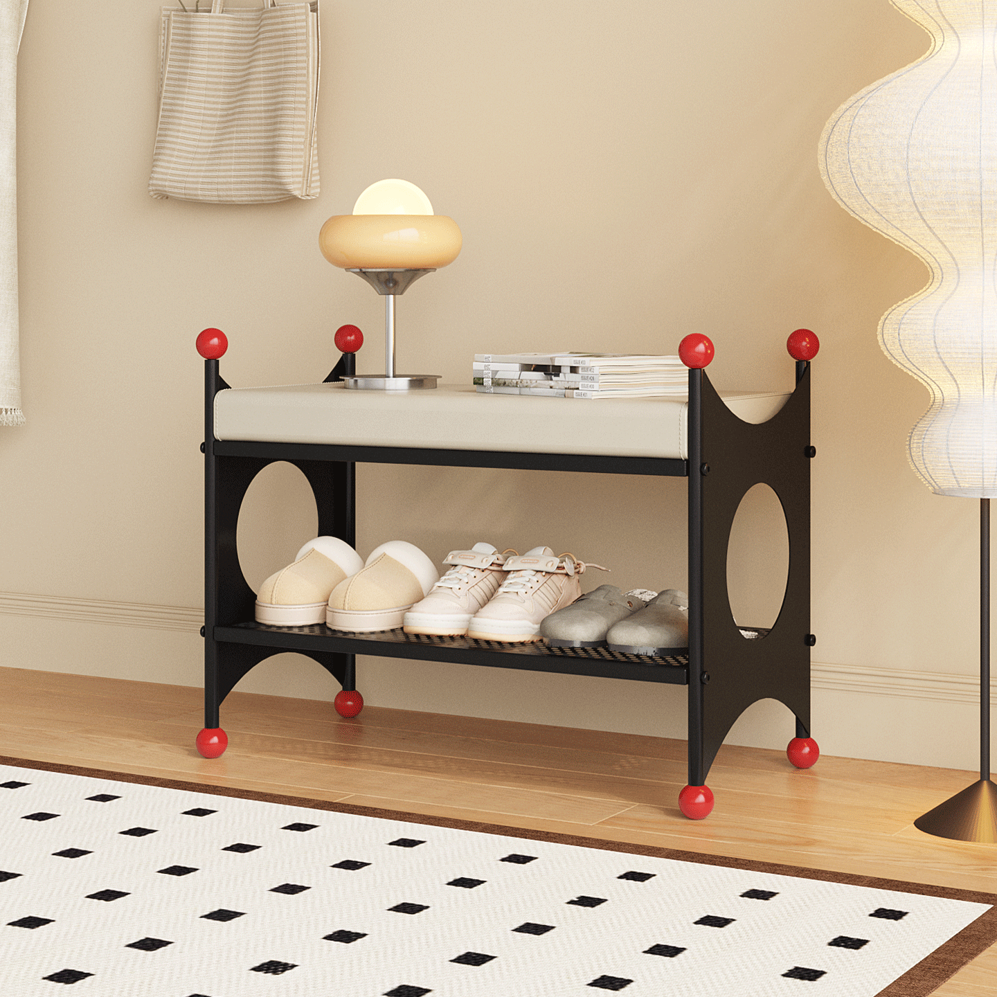 法式创意换鞋凳入户可坐鞋柜凳