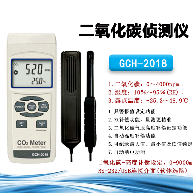 高精度数字二氧化碳分析仪