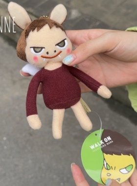 SANNE奈良美智挂件公仔恶魔天使娃娃毛绒玩具玩偶钥匙扣包挂饰
