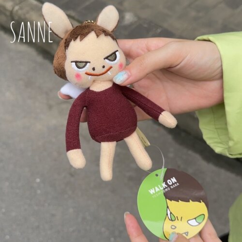 SANNE“奈良美智”自制挂件公仔天使娃娃挂件小玩偶钥匙扣包挂饰