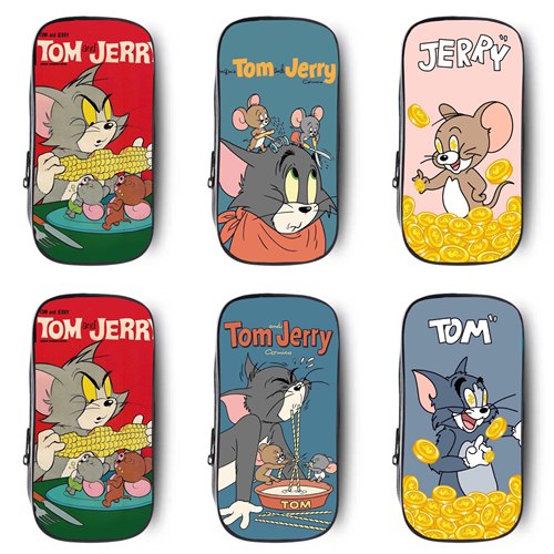 猫和老鼠笔袋文具盒铅笔盒大容量男生小学生女孩文具袋男童笔袋