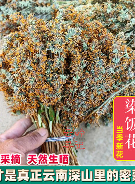 云南密蒙花染饭花糯米花植物染料糯米黄花染色粽子泡水野生特产