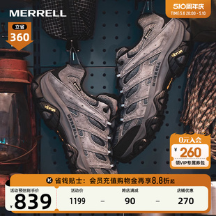 MERRELL迈乐MOAB3 GTX登山徒步鞋 闪降 男女防水透气户外运动鞋