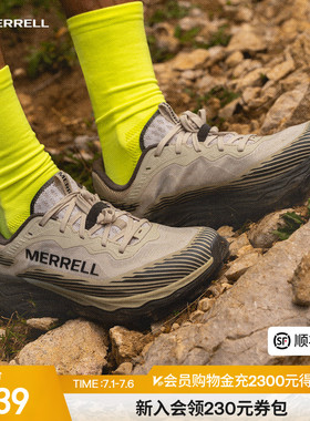 MERRELL迈乐AP6户外专业V底防滑越野跑鞋男女减震耐磨运动鞋新品