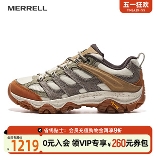 MERRELL迈乐MOAB3登山鞋 男女户外休闲运动防滑抓地缓震情侣徒步鞋