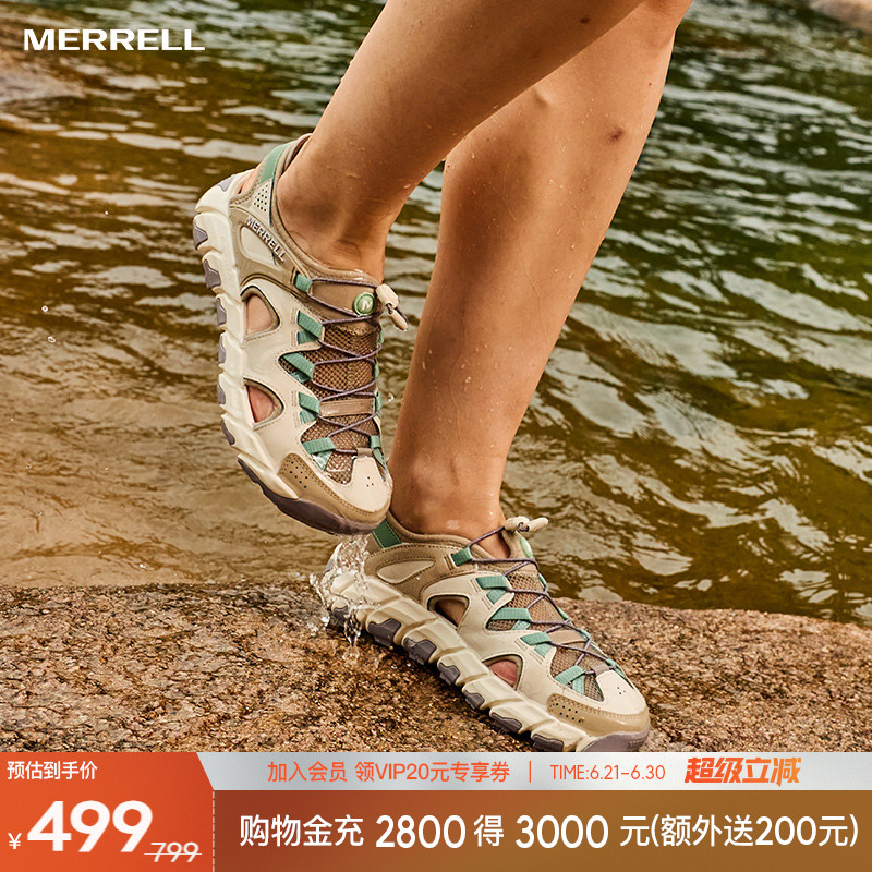 MERRELL迈乐MAIPO水蜘蛛3.0涉水鞋男女透气防滑户外溯溪沙滩凉鞋