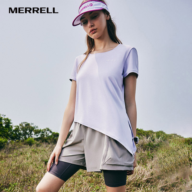 Merrell迈乐女子运动速干短T
