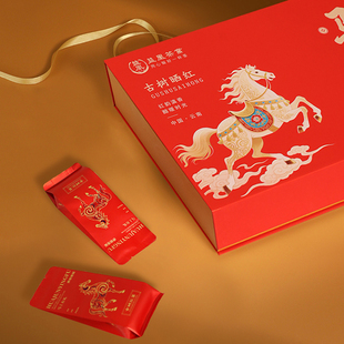 宋顶红金奖茶王单丛红茶潮州凤凰高山红茶礼盒装节日送礼好茶