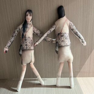 宋雨琦周边抽象老鼠干内置手脚铁丝骨架玩偶四肢分离凹陷任意造型