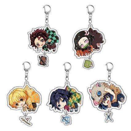 鬼灭之刃高颜值炭治郎祢豆子亚克力钥匙扣挂件动漫周边书包挂件,服饰配件/皮带/帽子/围巾,钥匙扣,淘宝优惠券,粉丝福利购,淘宝优惠卷