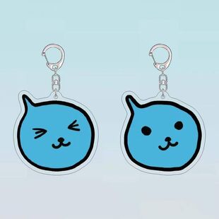 可酷儿动漫周边钥匙扣可爱酸甜酷儿亚克力书包挂件送同学朋友礼物