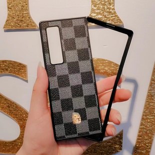 三星W23改W25直角手机壳Fold4升级W25心系天下手机壳W22升级W25手机套FOLD3改W25保护套FOLD3改FOLD6真皮皮套