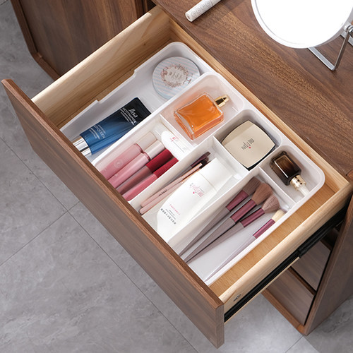 抽屉式收纳盒化妆品分隔整理盒