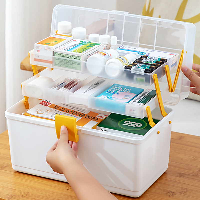 多层药箱家庭装家用医药箱