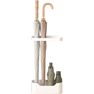 日式入户家用置伞架壁挂收纳柜架门后雨伞桶免打孔放伞置物架门口