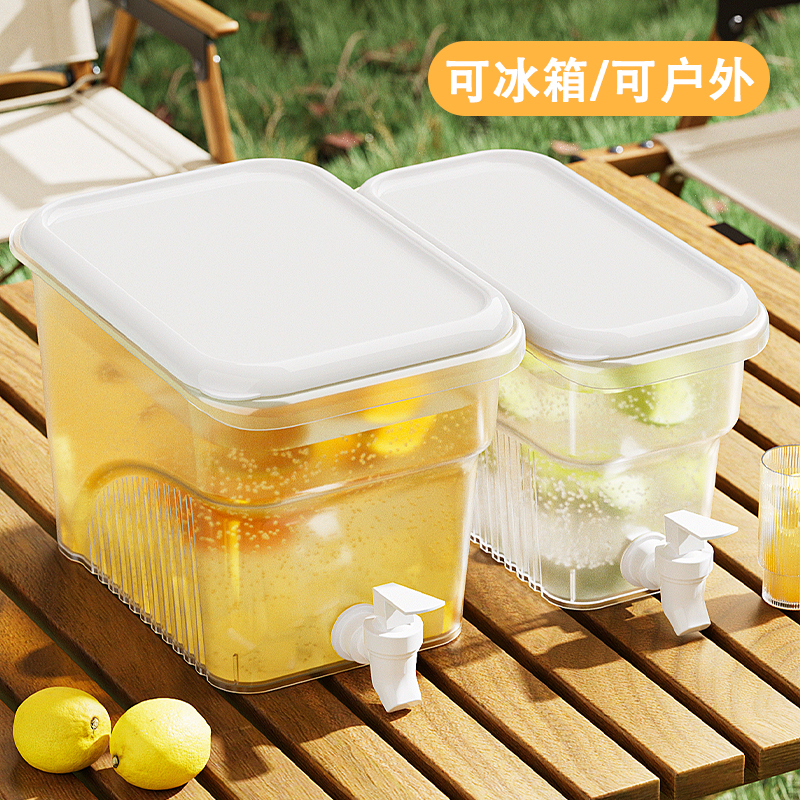 户外家用带龙头冷水壶水果冷泡壶