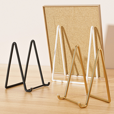 有色金属架相框摆台后支架奖牌展示架证书框架照片画框相册架固定