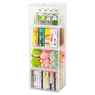 客厅收纳柜桌下夹缝户外储物柜窄缝可移动床头柜pp材质角落抽屉式