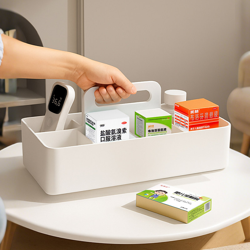 家用药品收纳盒大容量家庭医药箱急救药物手提便携分类药盒小药箱,收纳整理,医药箱,淘宝优惠券,粉丝福利购,淘宝优惠卷