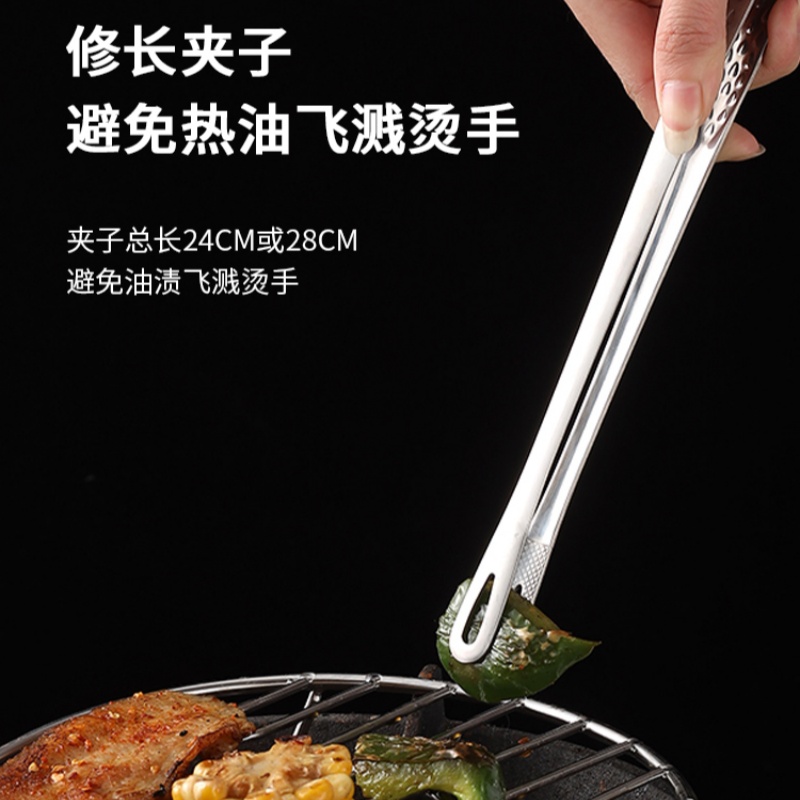 不锈钢烤肉夹食品级材质