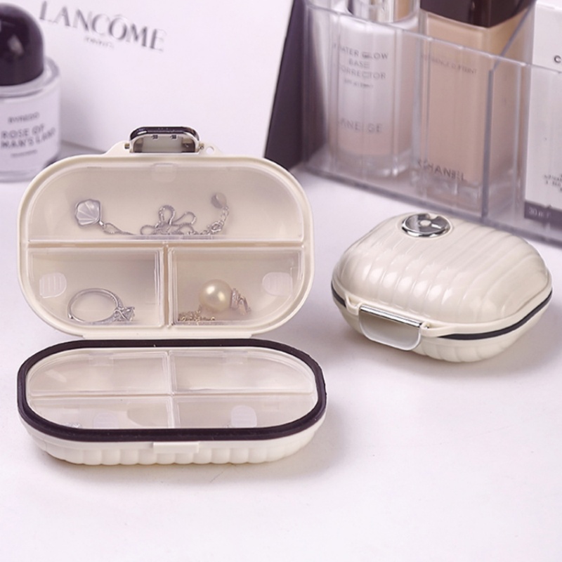 首饰盒收纳盒便携式耳钉耳环手饰