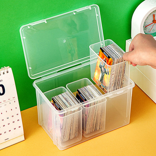 卡片收纳盒透明动漫小卡整理盒