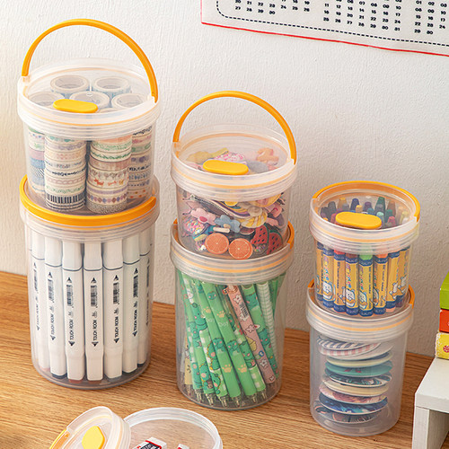 笔筒收纳盒儿童书桌收纳文具神器