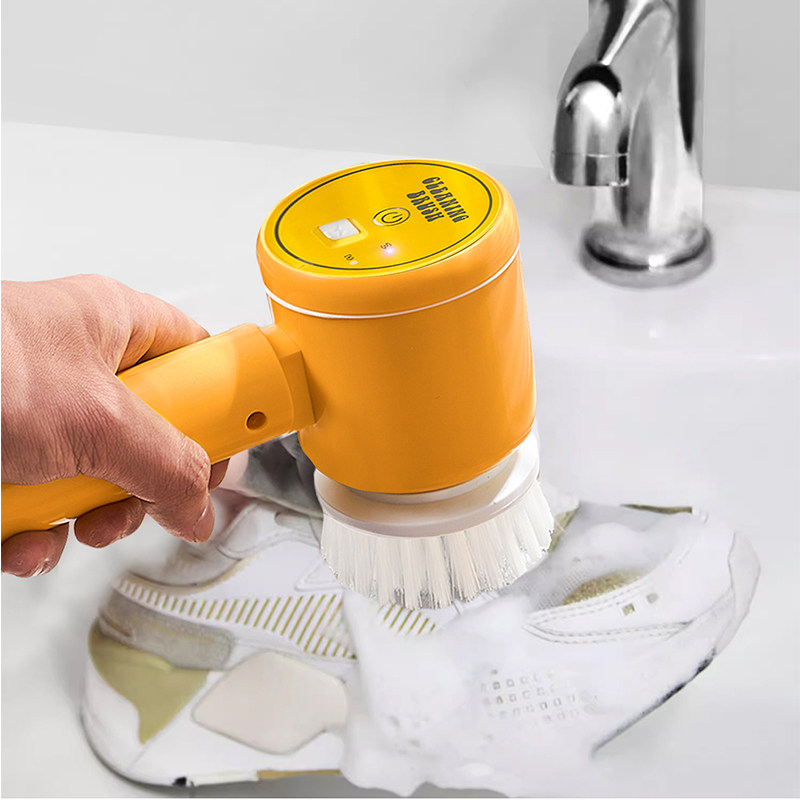 手持电动鞋刷多用清洁刷无线充电家用厨房洗碗刷防水浴室刷地板刷
