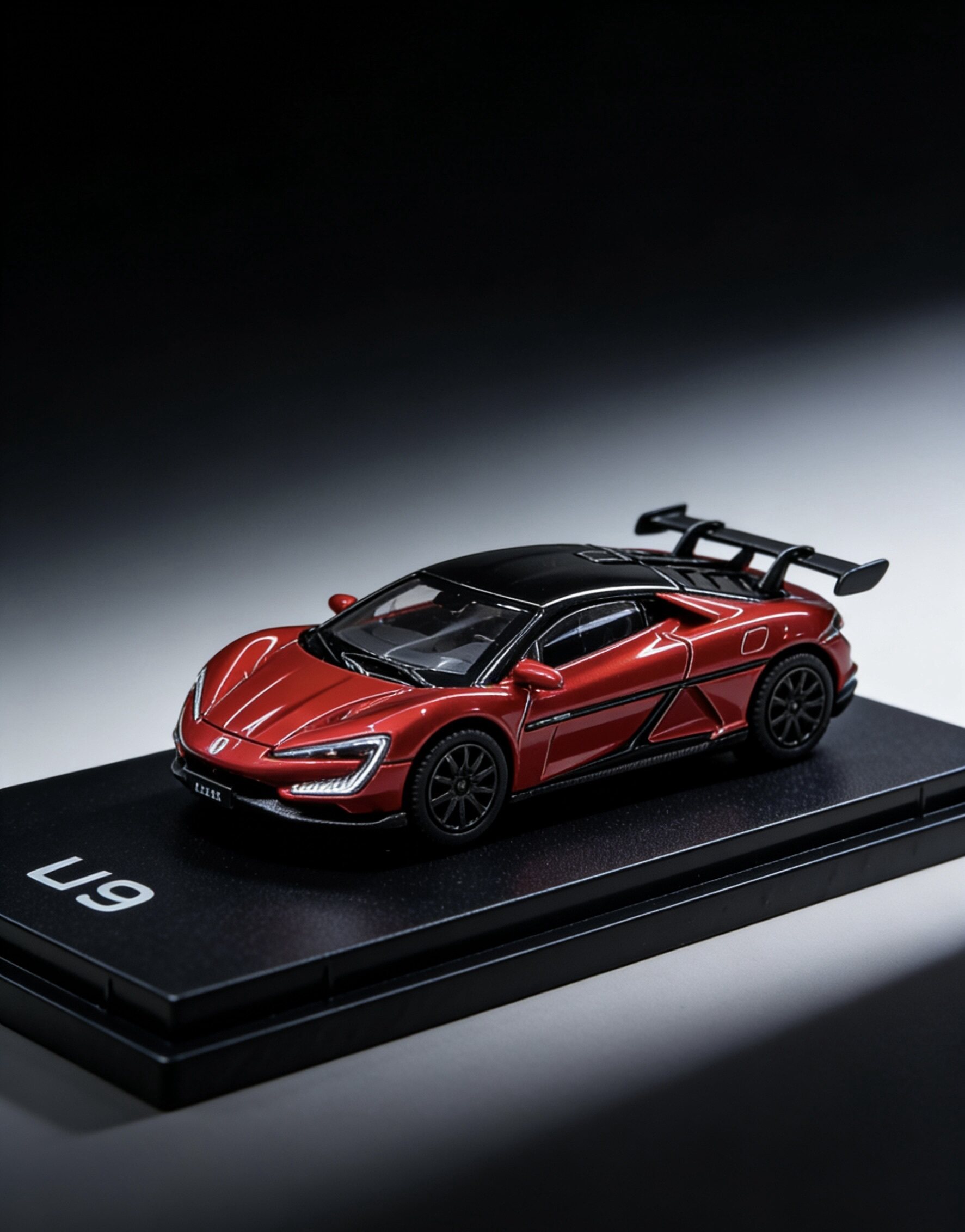 车模型比亚迪1:64腾势豹8仰望U9车模新品仿真玩具车收藏摆